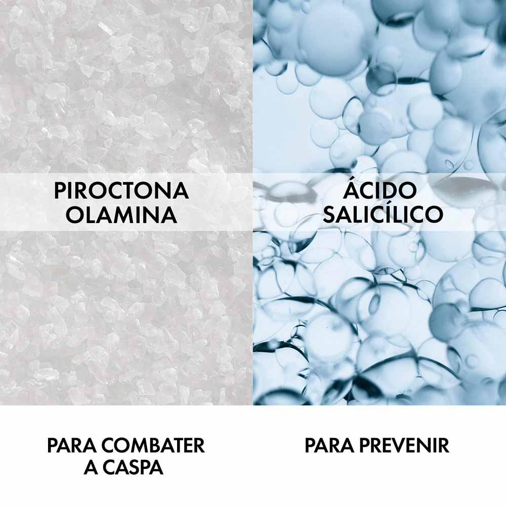 Miniatura Espuma de Limpeza Vichy Dercos Anticaspa Para Cabelos Crespos e Cacheados 200ml