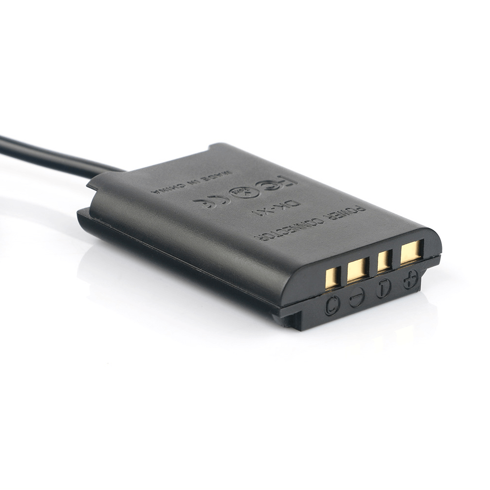 Miniatura Adaptador Dummy PD DK-X1 Bateria Sony NP-BX1 Espiral com Conector USB-C