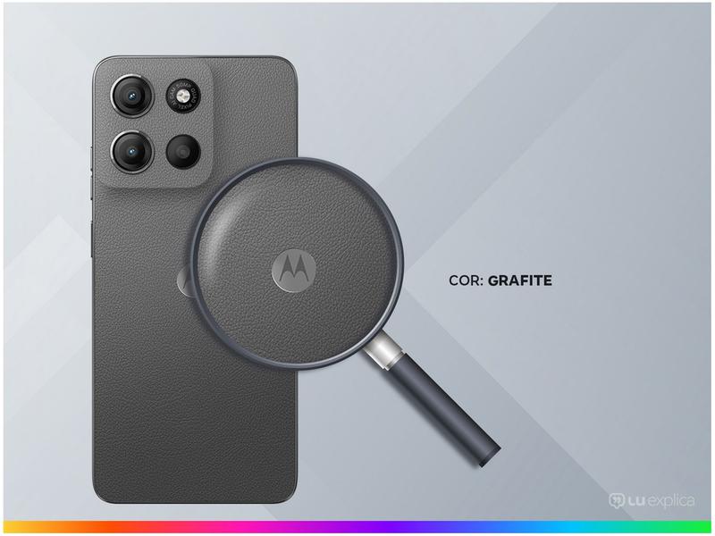 Miniatura Smartphone Motorola Moto G15 256GB Grafite 4G 4GB RAM 6,7" Câm. Dupla Selfie 8MP