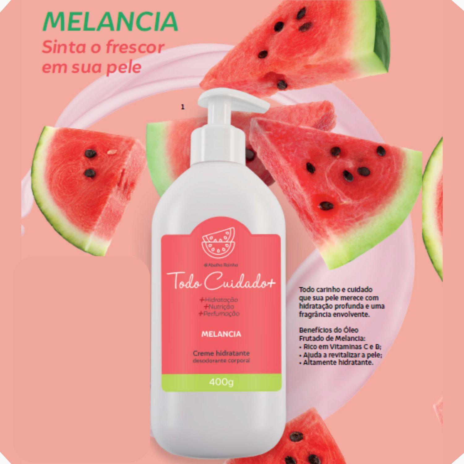 Miniatura Creme Hidratante Desodorante Corporal Melancia Todo Cuidado+