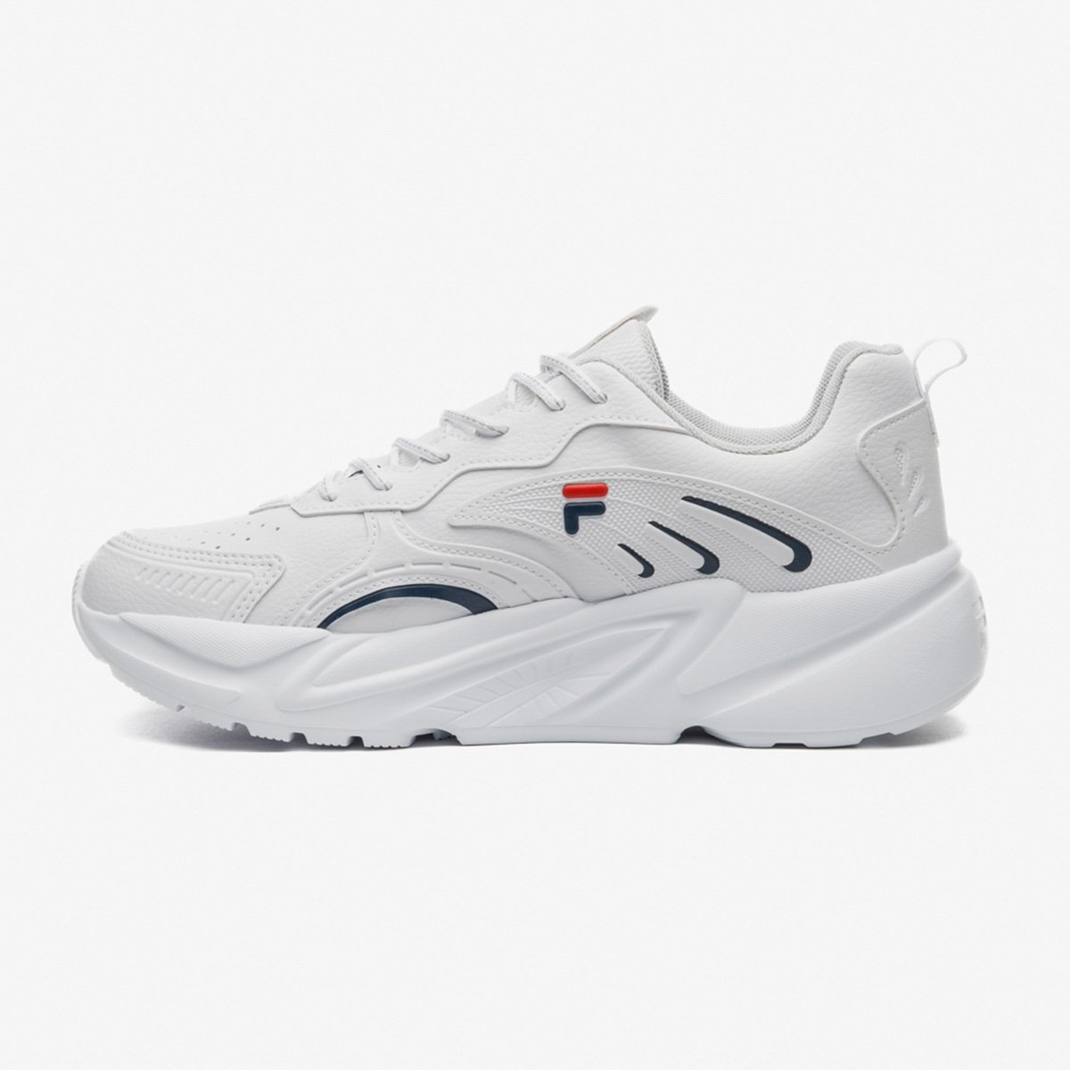 Miniatura Tênis Fila Street Fit 2 Feminino Branco+Marinho - 37
