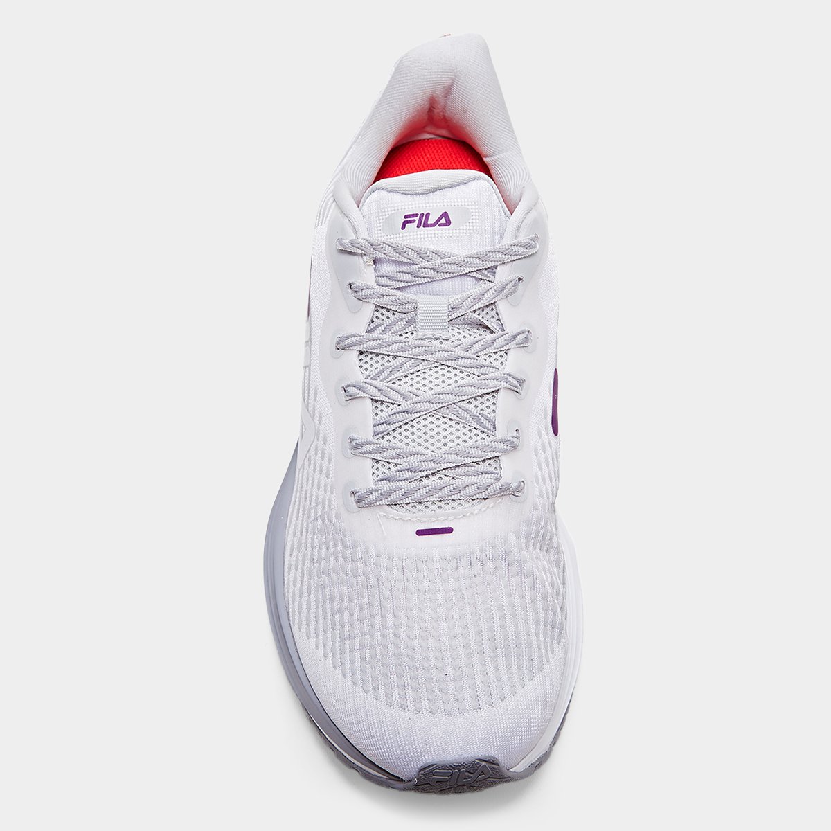 Miniatura Tênis Fila Racer Curve 2 Feminino Cinza+Violeta - 33