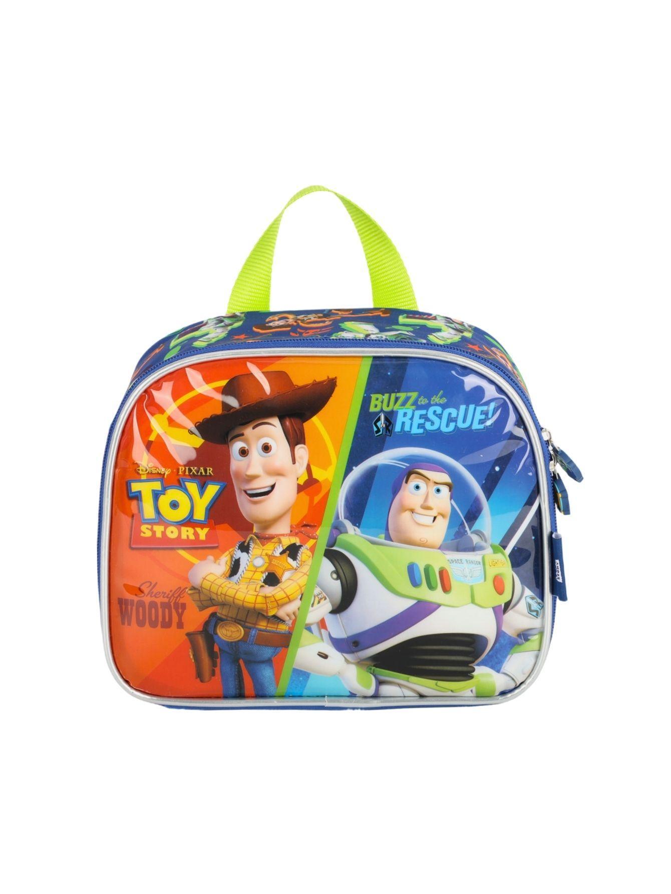 Kit Escolar Mochila De Rodas+Lancheira Toy Story - Verde