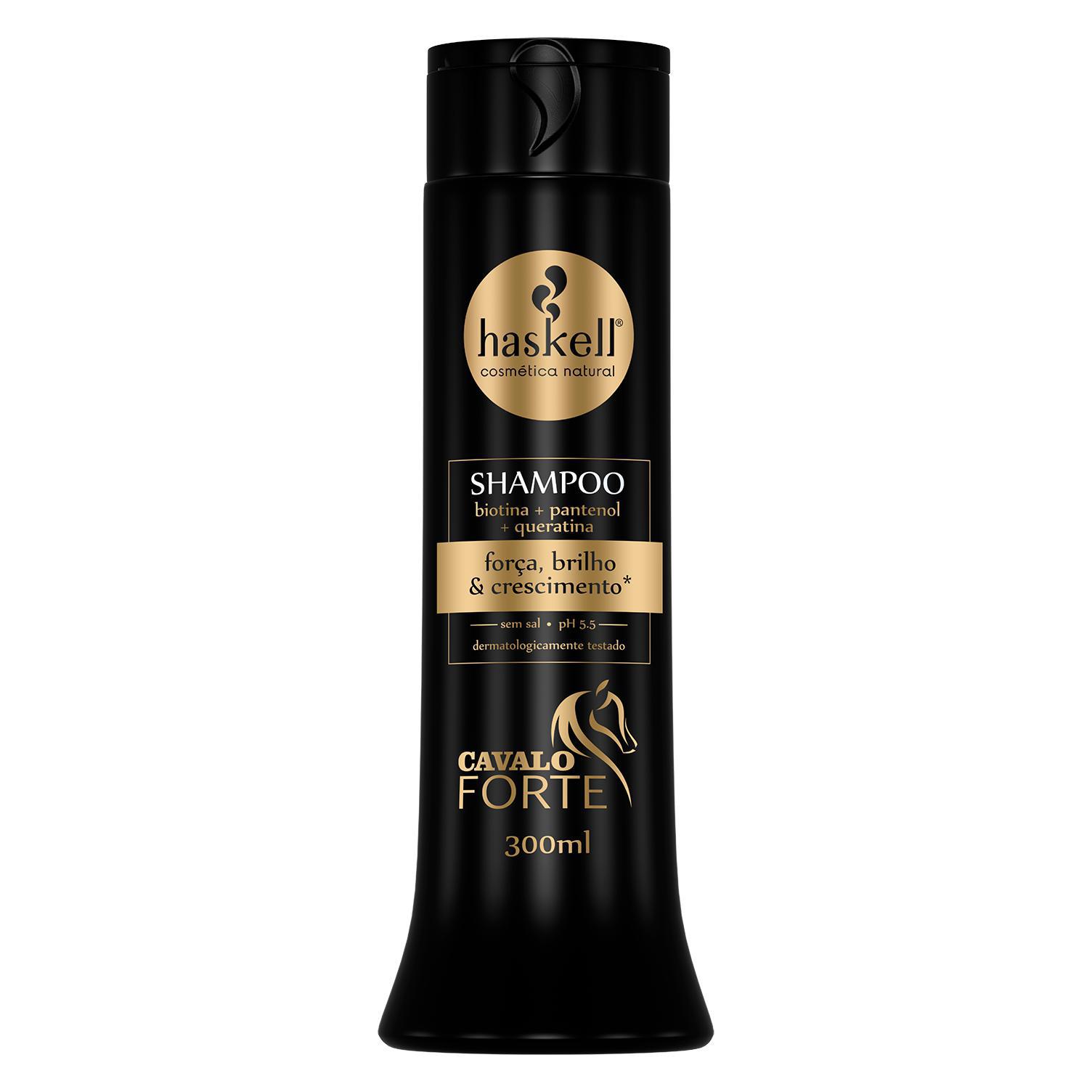Miniatura Kit Haskell Cavalo Forte Shampoo Condicionador 300Ml
