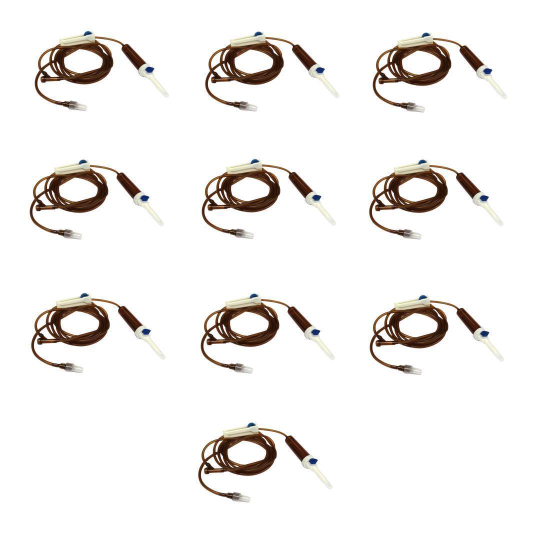 Miniatura Equipo Para Bomba De Infusão Universal Fotossensível 10 Unid