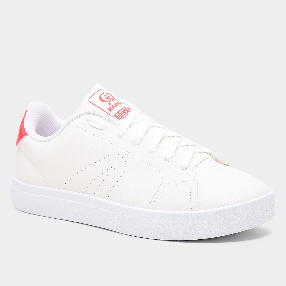 Miniatura Tênis Rainha Empire Feminino Branco+Pink - 34
