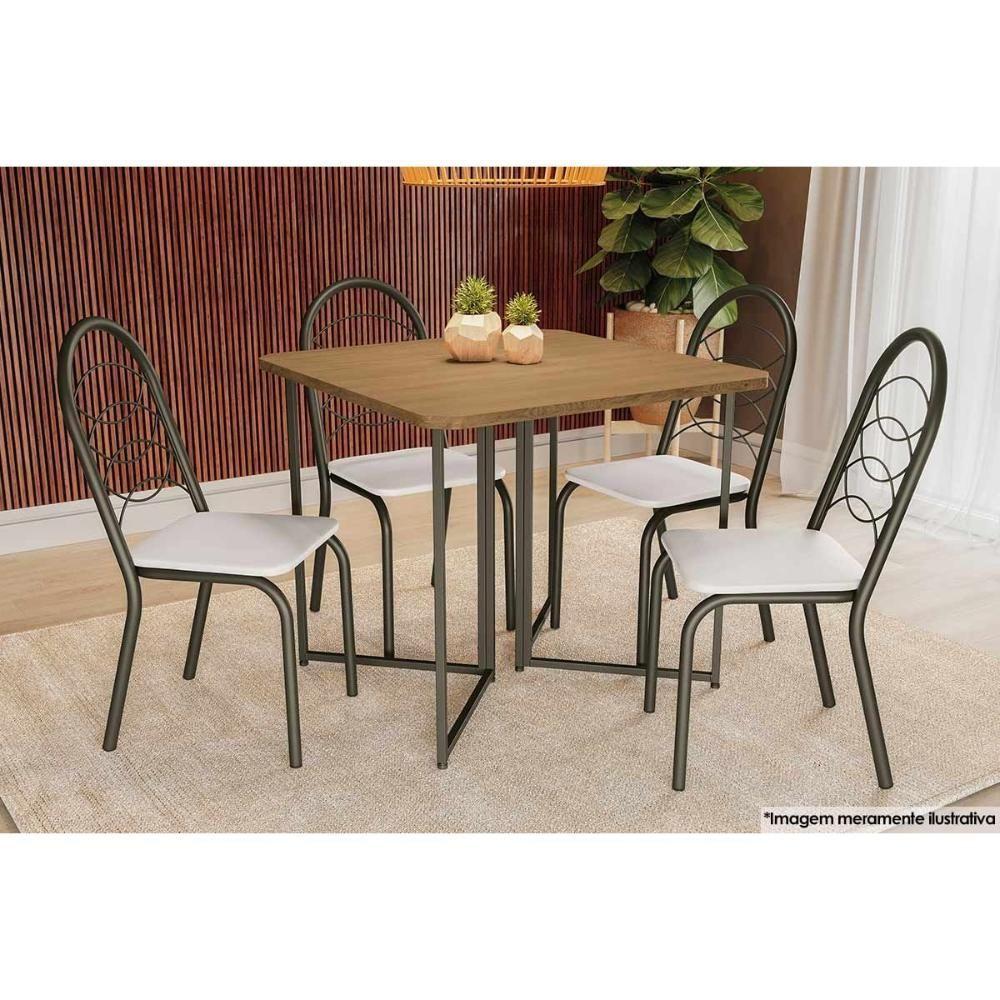 Miniatura Kit 4 Cadeiras Holanda 4c009brz 4 Un Bronze Courano Nude