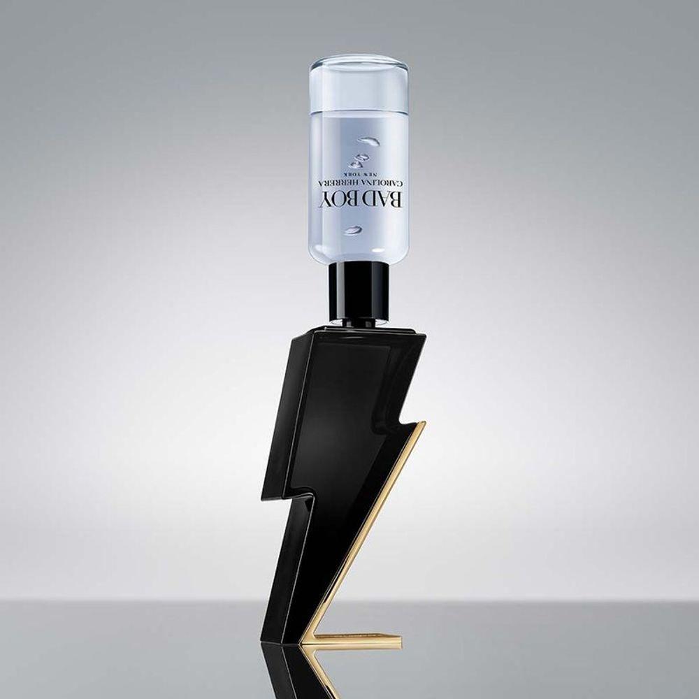 Miniatura Carolina Herrera Bad Boy Eau De Toilette Refil - Perfume Masculino 200ml Carolina Herrera Bad Boy Eau De Toilette Refil - Perfume Masculino 200ml