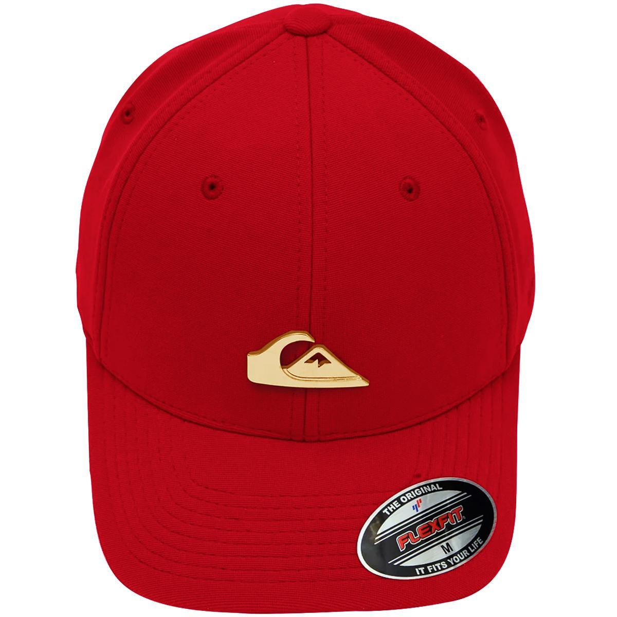 Miniatura Boné Quiksilver Plate Gold Red