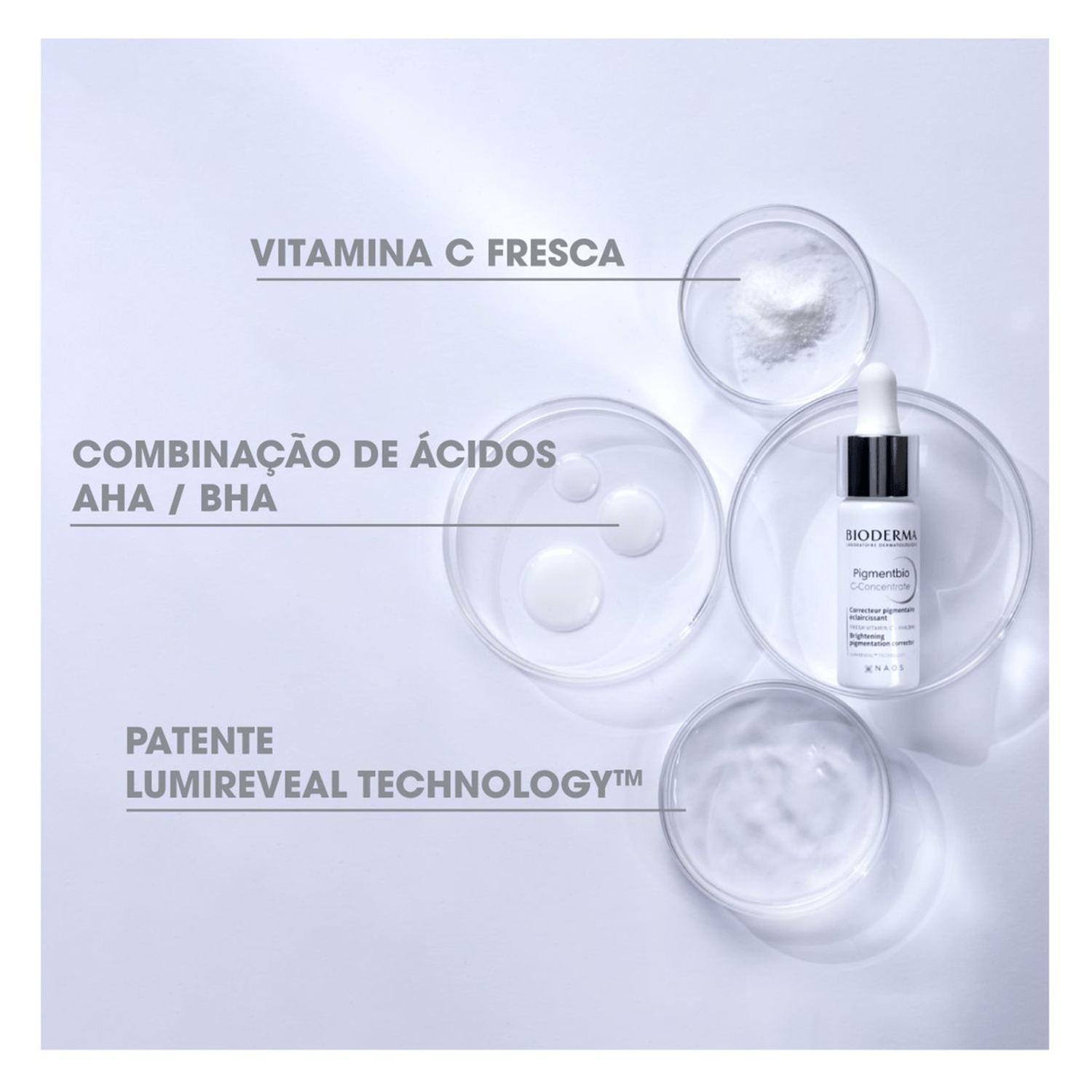 Miniatura Bioderma Pigmentbio C-Concentrate - Sérum Clareador 15ml