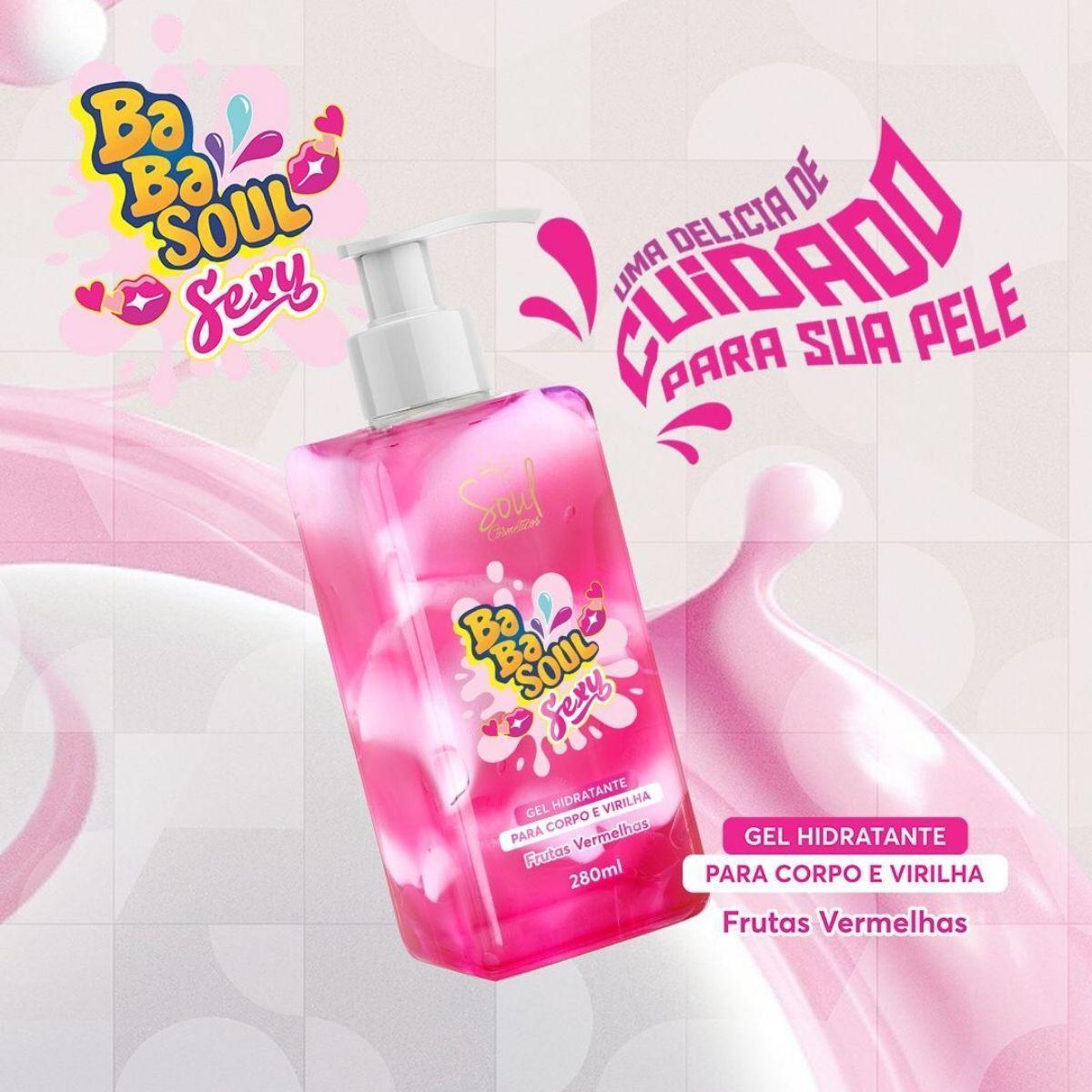 Miniatura Creme Hidratante Beijavel Babasoul Frutas Vermelhas Soul