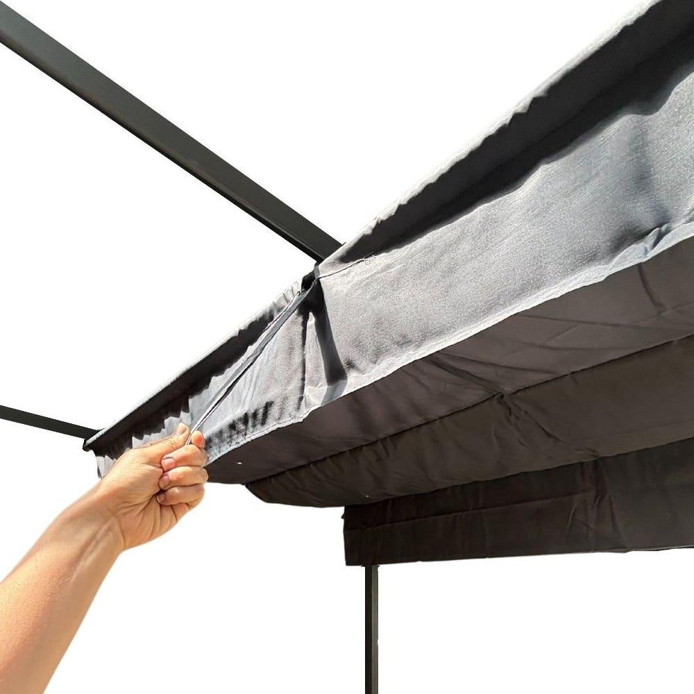 Miniatura Tenda Gazebo 4x3 Aço Pergolado IWGZP43 IMPORTWAY