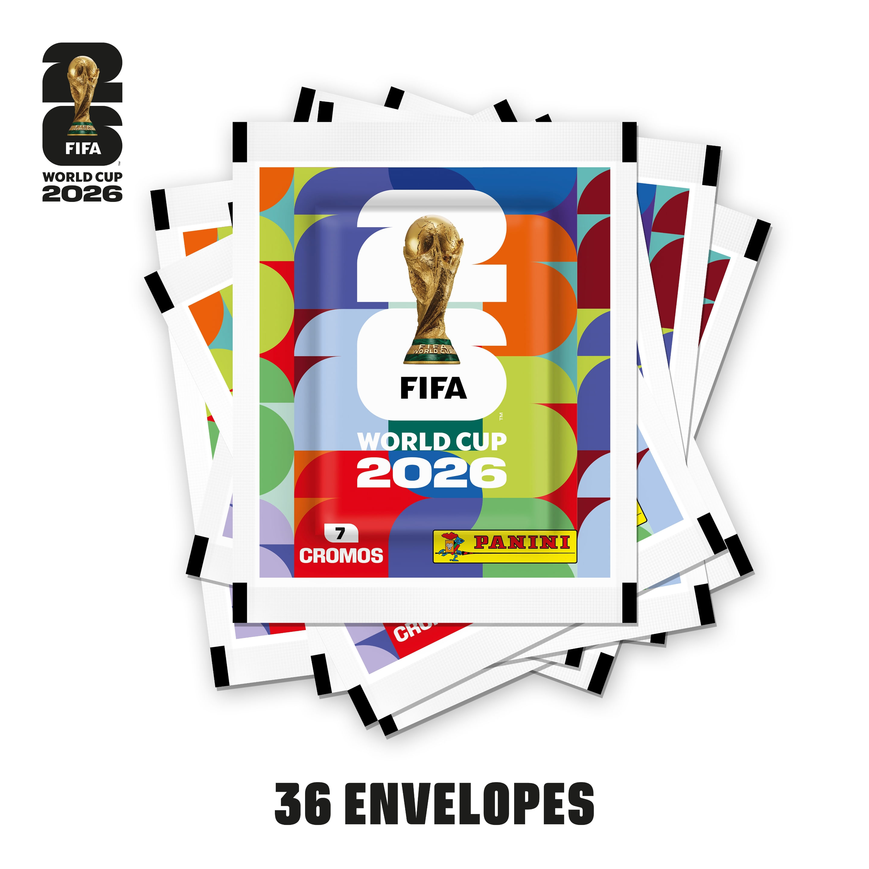 Kit 36 Envelopes Copa do Mundo 2026