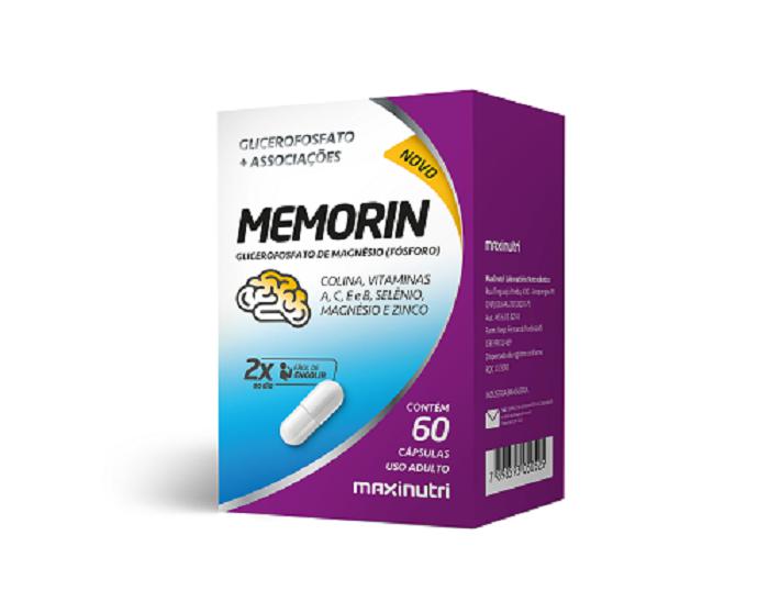 Miniatura Memorin (Fósforo E Vitaminas) 60Cps Cápsulas