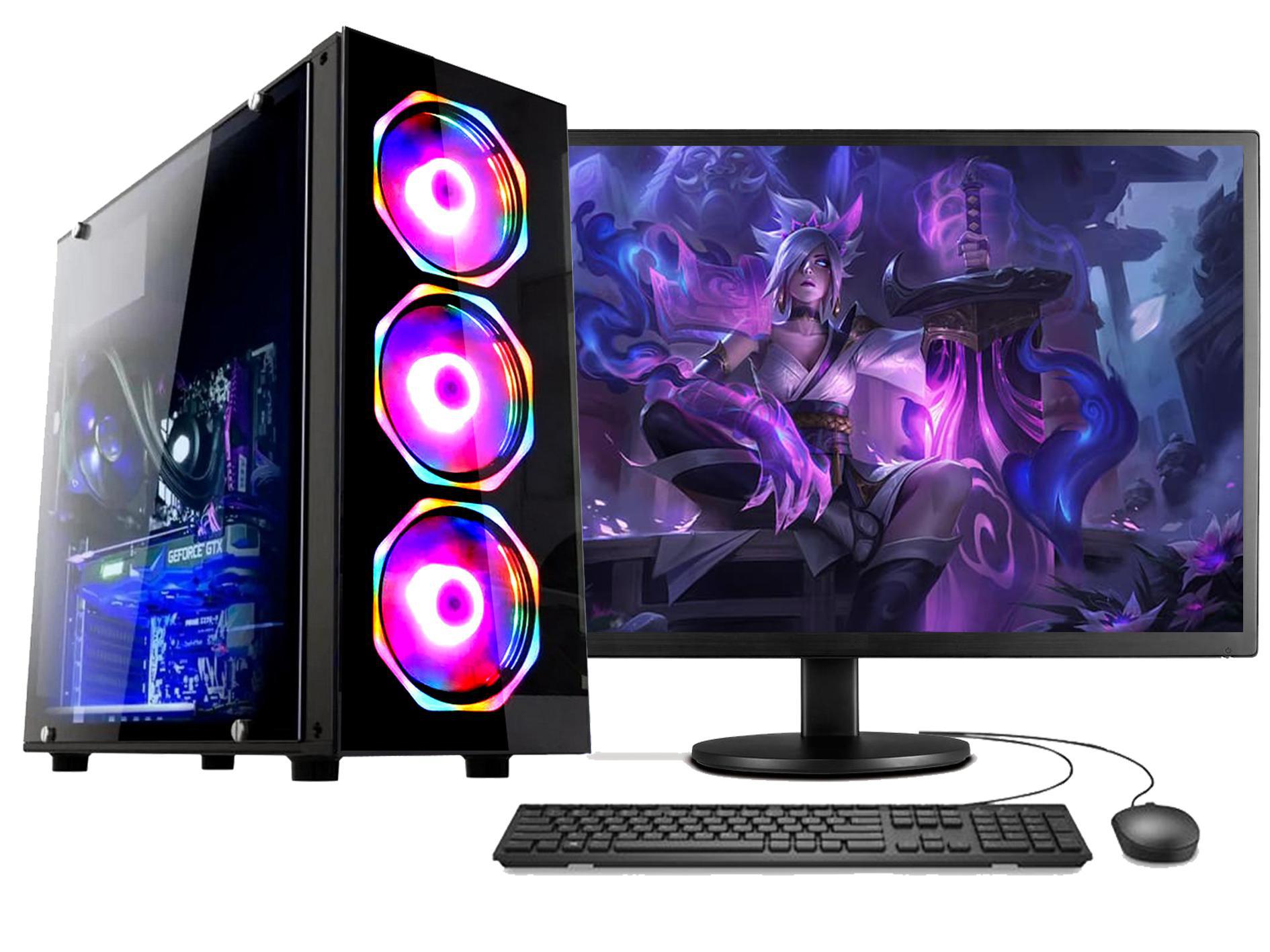 Miniatura Pc Gamer Completo Intel I5 8Gb Gtx 1650 4Gb Hd 1Tb Monitor - 1tb - 1 tb - Desktop - Real - Intel - 4 gb - Intel core i5 - 8 gb - Windows 10 - 19 - Gamer - Bivolt