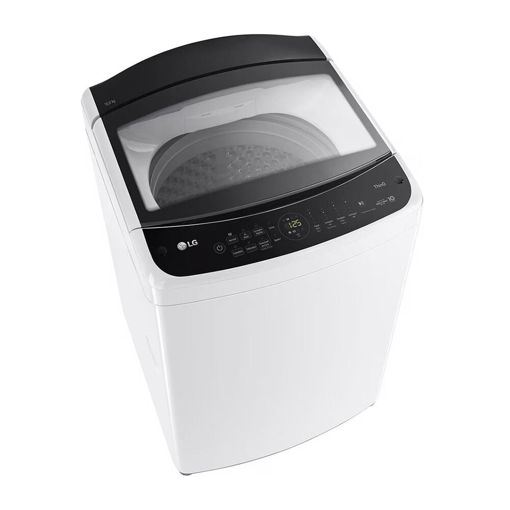 Máquina de Lavar Automática 16 kg LG com Inteligência Artificial AIDD - WT16WV6 Branco - 110V