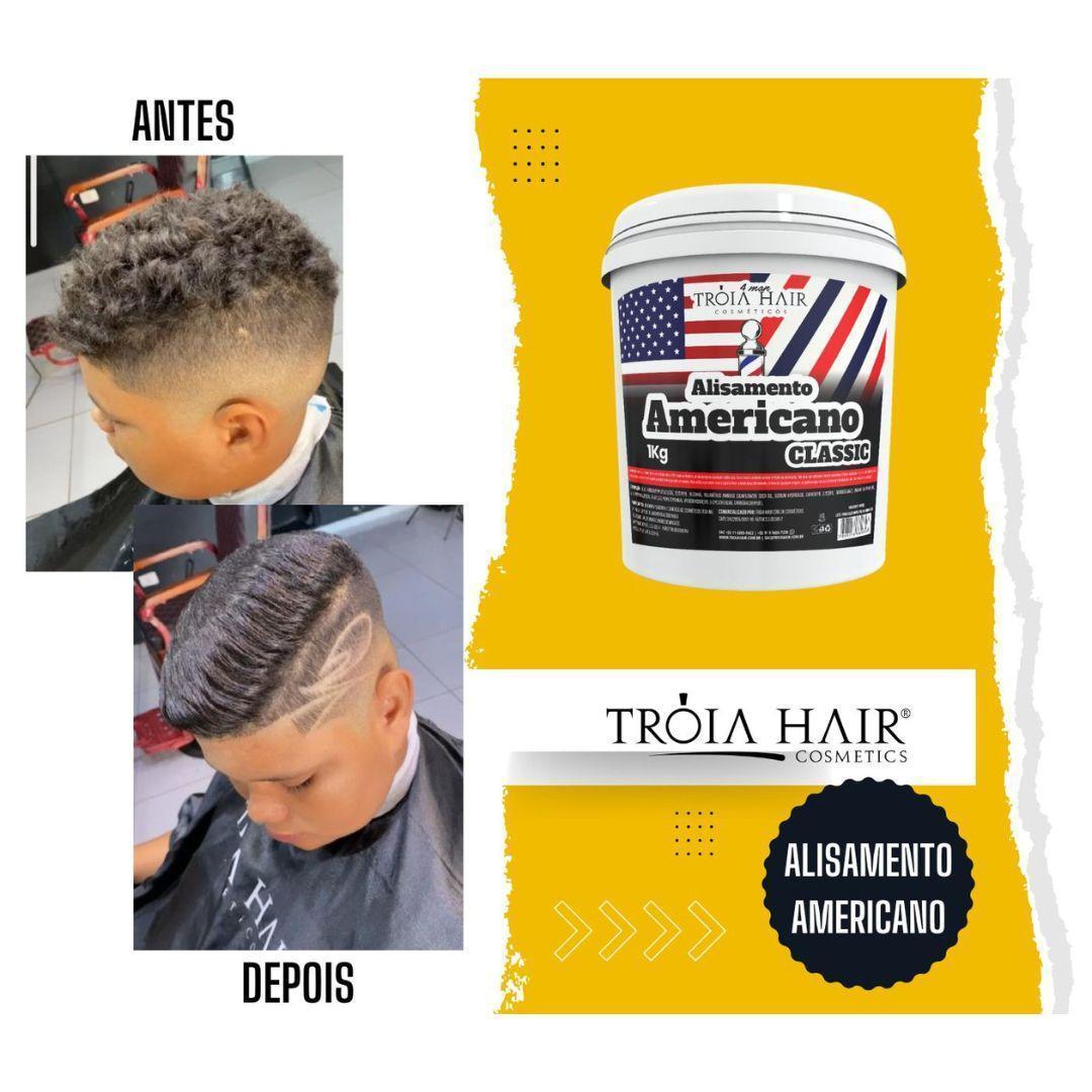 Alisamento Americano Classic Troia Hair - Uso Profissional