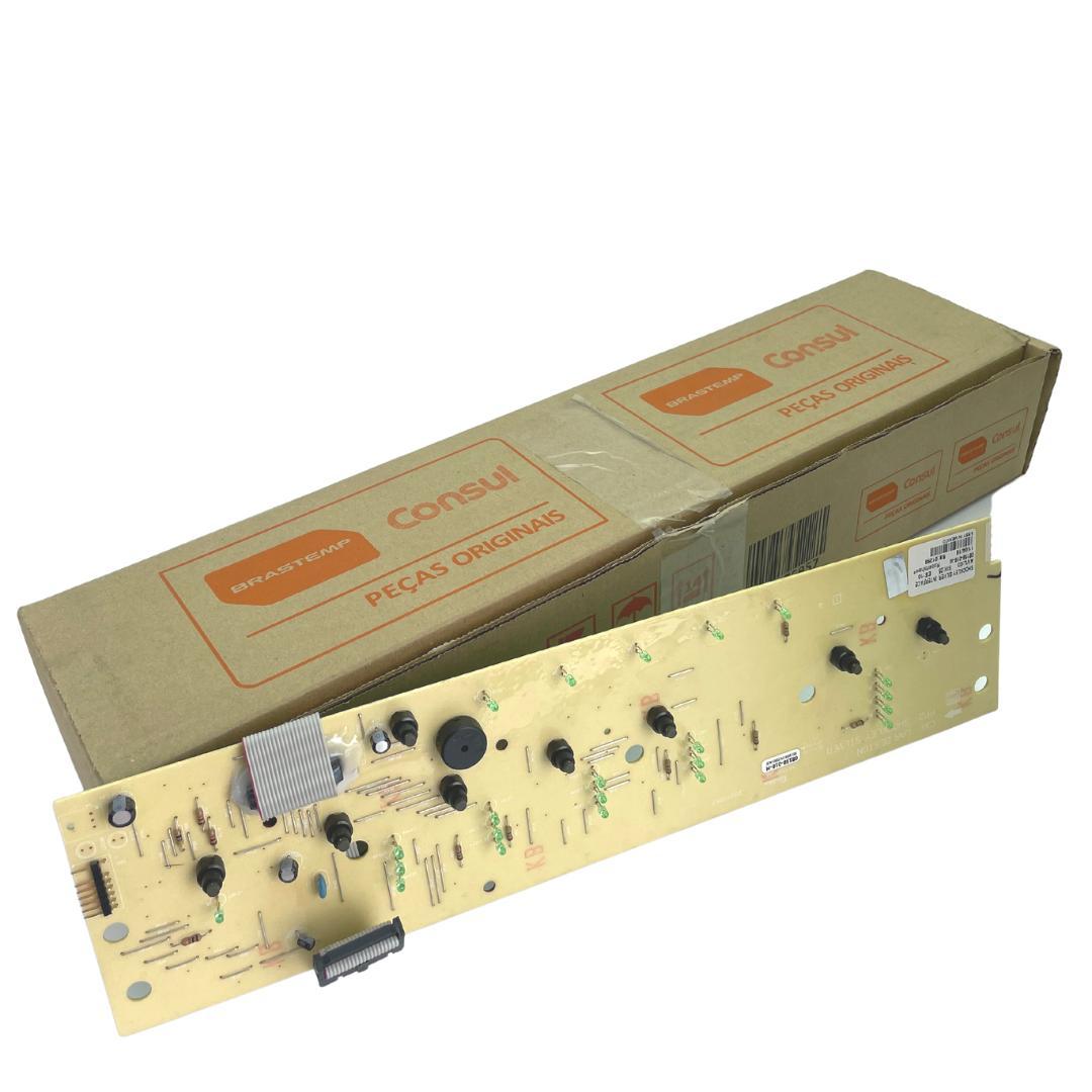Miniatura Placa Interface Brastemp Bwt09B Shockley Silver W11102103