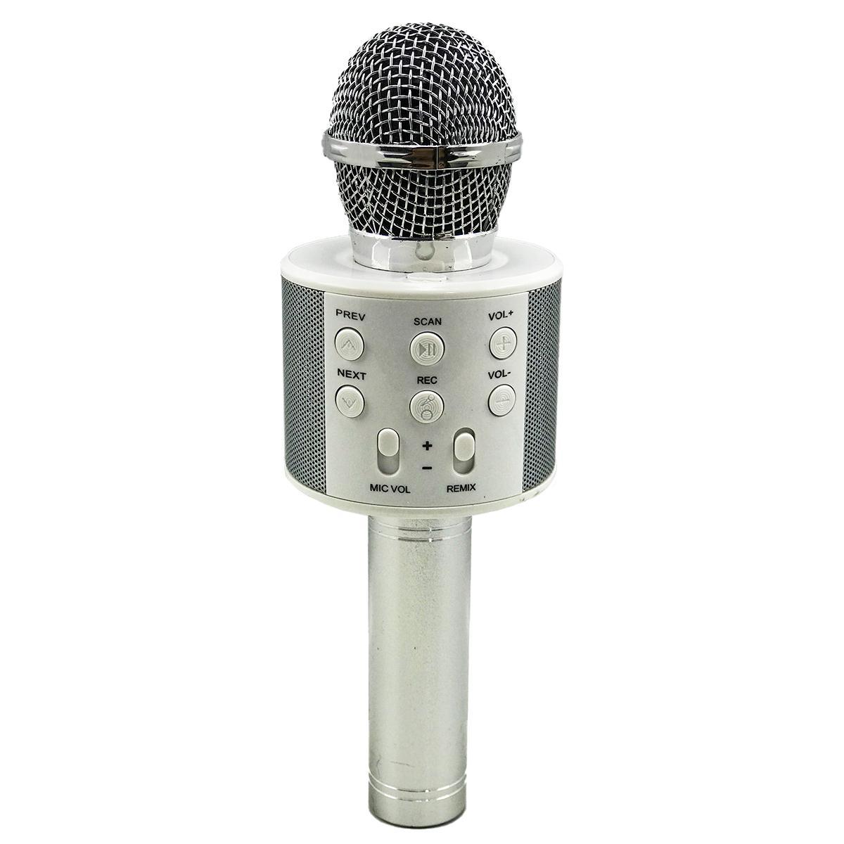 Miniatura Microfone Sem Fio Bluetooth Karaoke - Ws858
