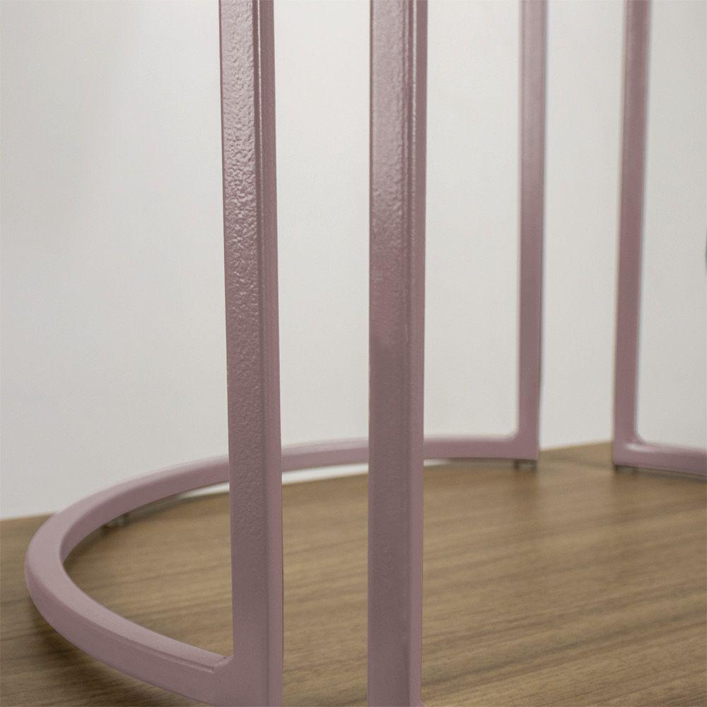 Miniatura Puff Love Suede Base Rose D'rossi Cor Verde