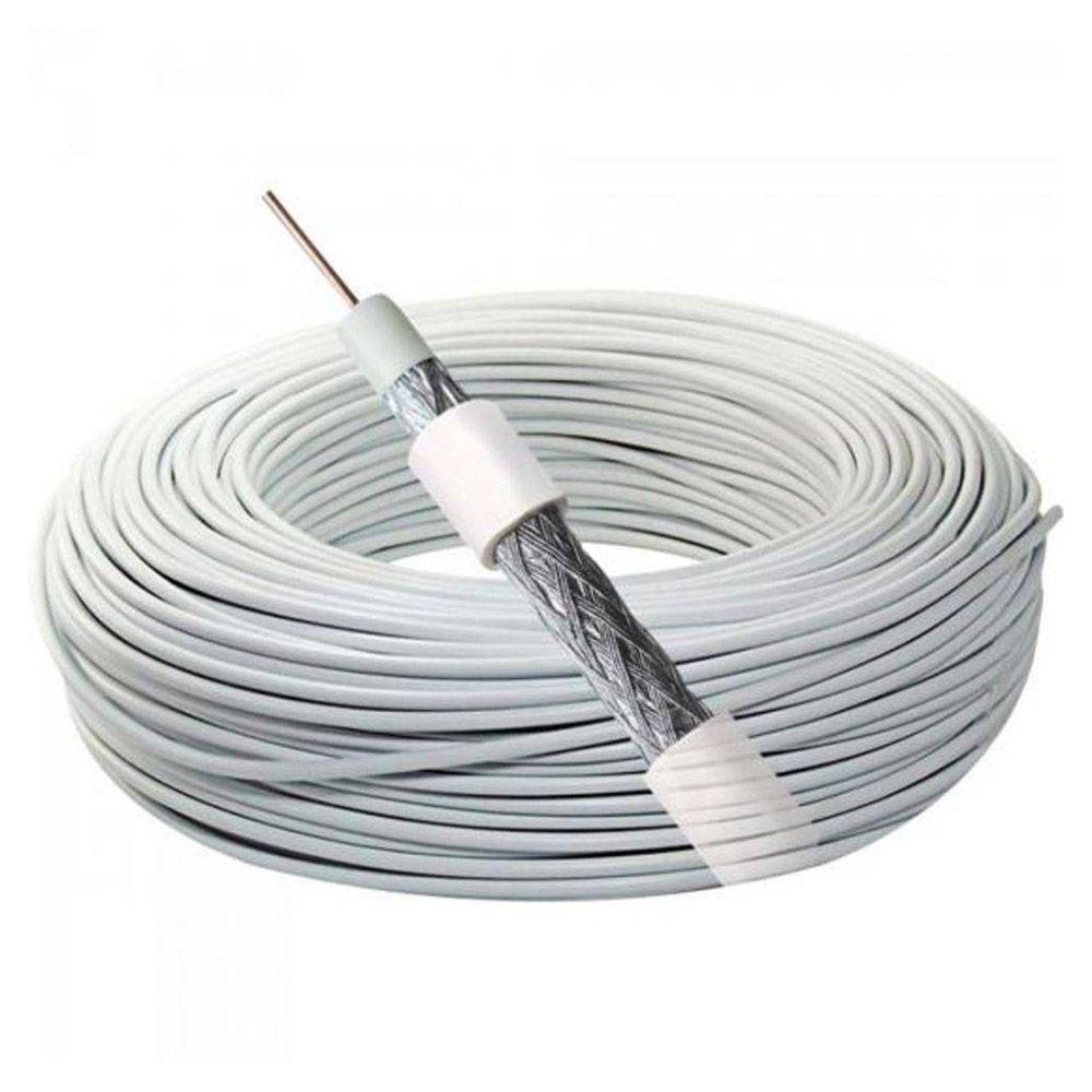 Miniatura Cabo Coaxial Megacabos 59 67% Cx 100m Br
