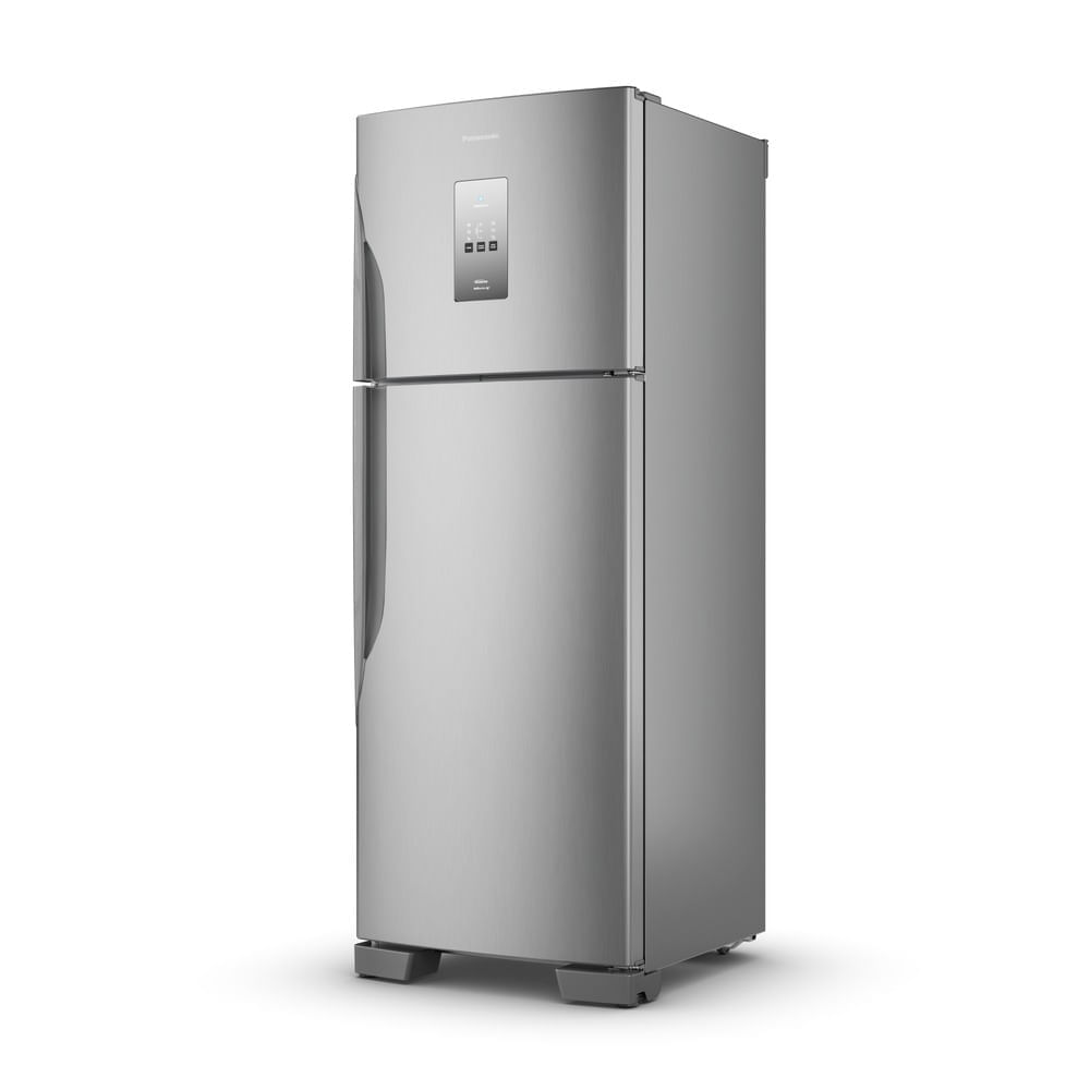 Miniatura Geladeira Panasonic Duplex Frost Free 483L A+++ Aço Escovado - NR-BT71PV4X 110v