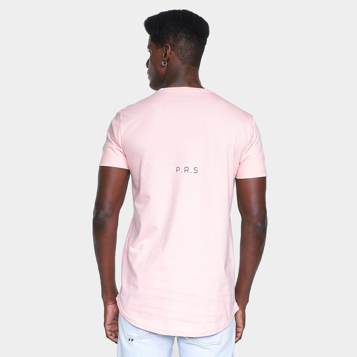 Miniatura Camiseta Industrie Long Masculina Rosa - G