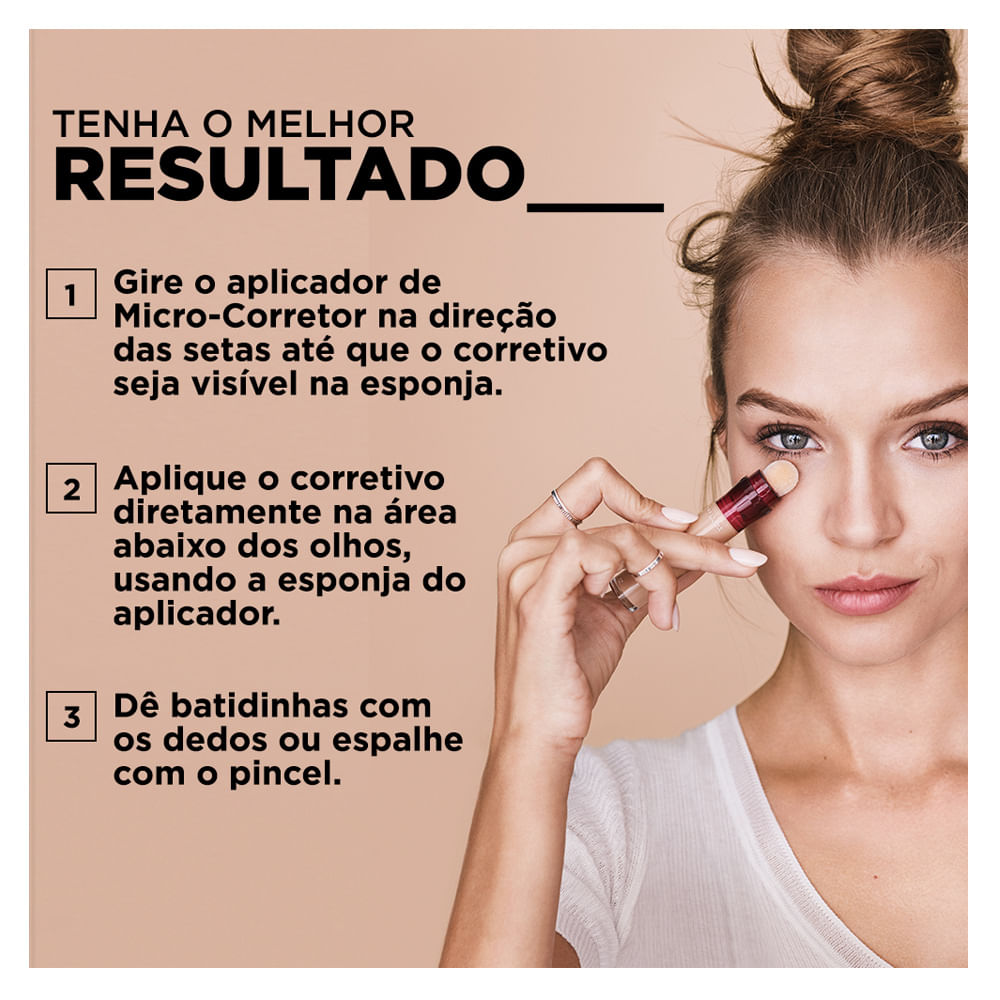 Corretivo para área dos Olhos Maybelline - Instant Age Eraser Caramel