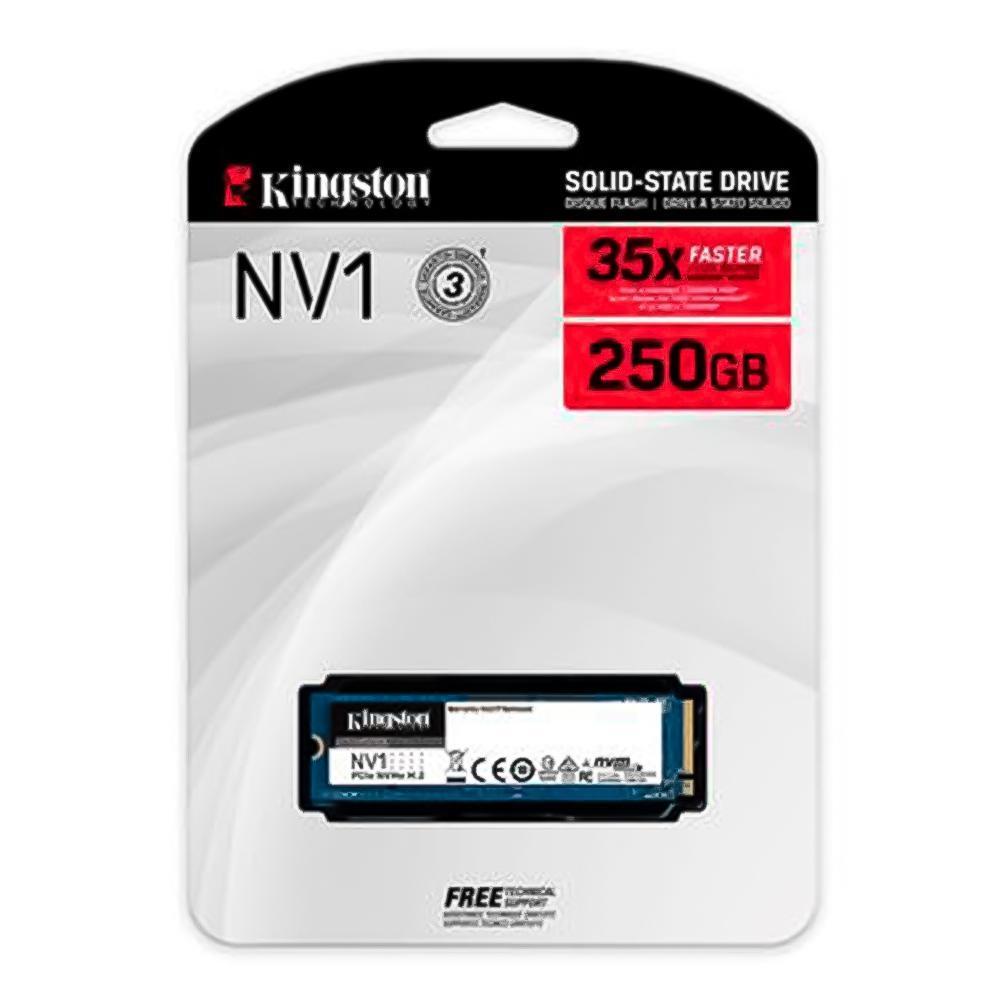 Miniatura Ssd 250Gb Nv1 M2 2280 Nvme - Kingston