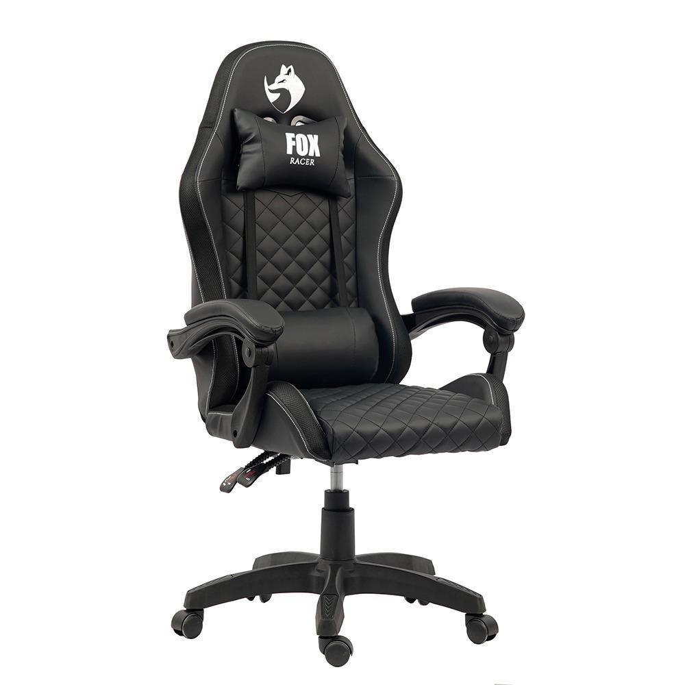 Miniatura Cadeira Gamer Fox Racer Vulpes Preta - WZ-318