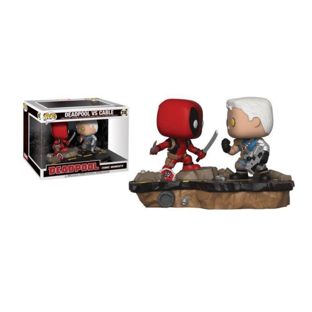 Miniatura Funko Pop Marvel 318 Deadpool VS Cable