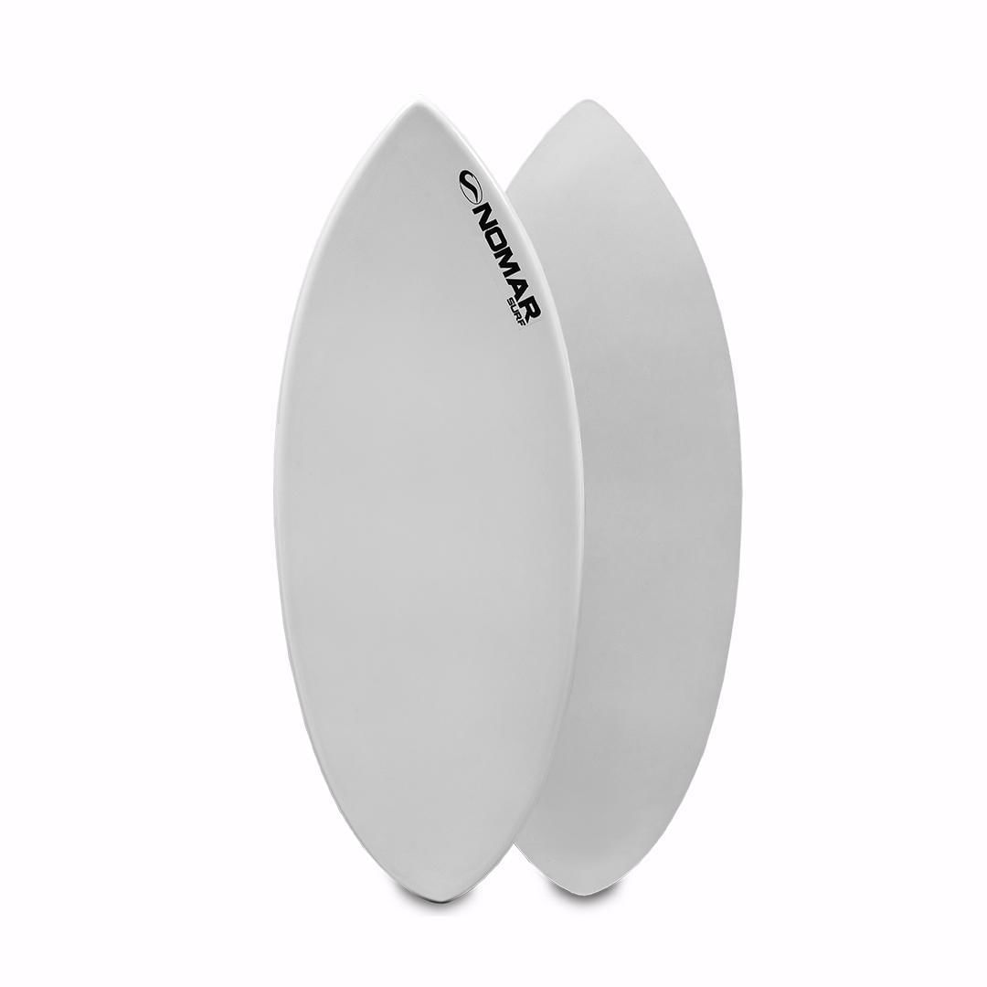 Miniatura Prancha De Skimboard 1,32 Economy Nomar Surf Branca