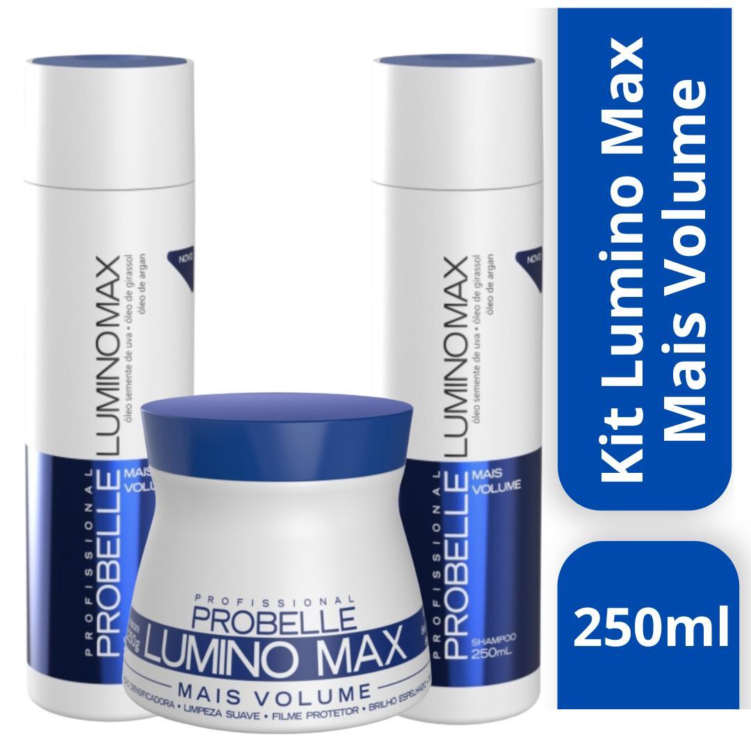 Miniatura Kit Lumino Max Mais Volume Probelle 250Ml