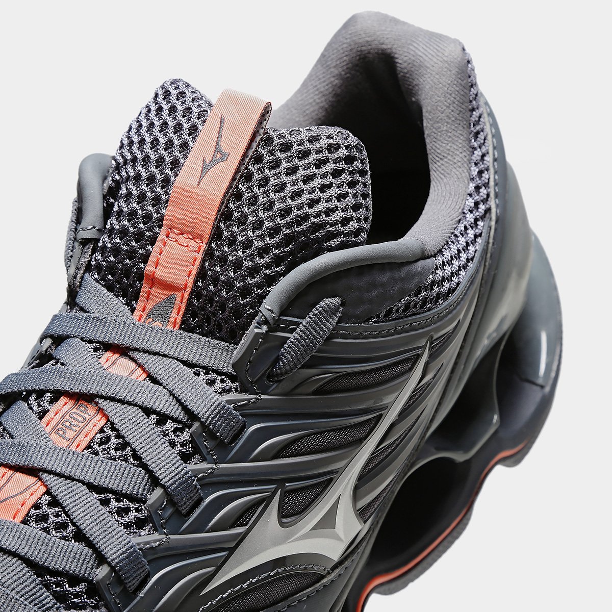 Tênis Mizuno Wave Prophecy 13-S Masculino Preto+Laranja - 38