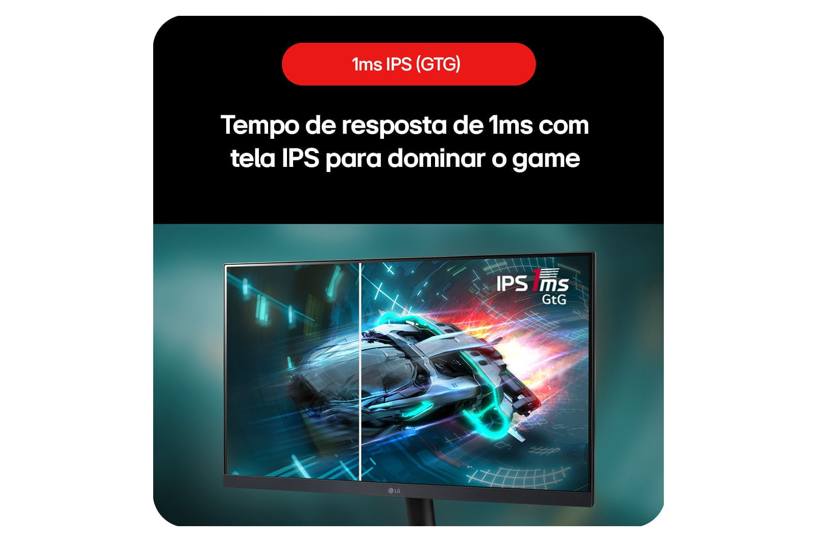 Monitor Gamer LG UltraGear 27” IPS, 180Hz, 1ms (GtG), NVIDIA® G-SYNC® , AMD FreeSync™, HDR10, sRGB 99% - 27GS60F-B