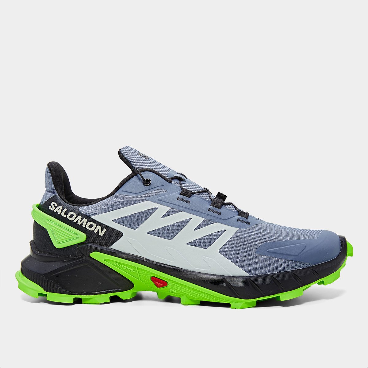 Miniatura Tênis Salomon Speedcross 4 Masculino Cinza+Verde - 40