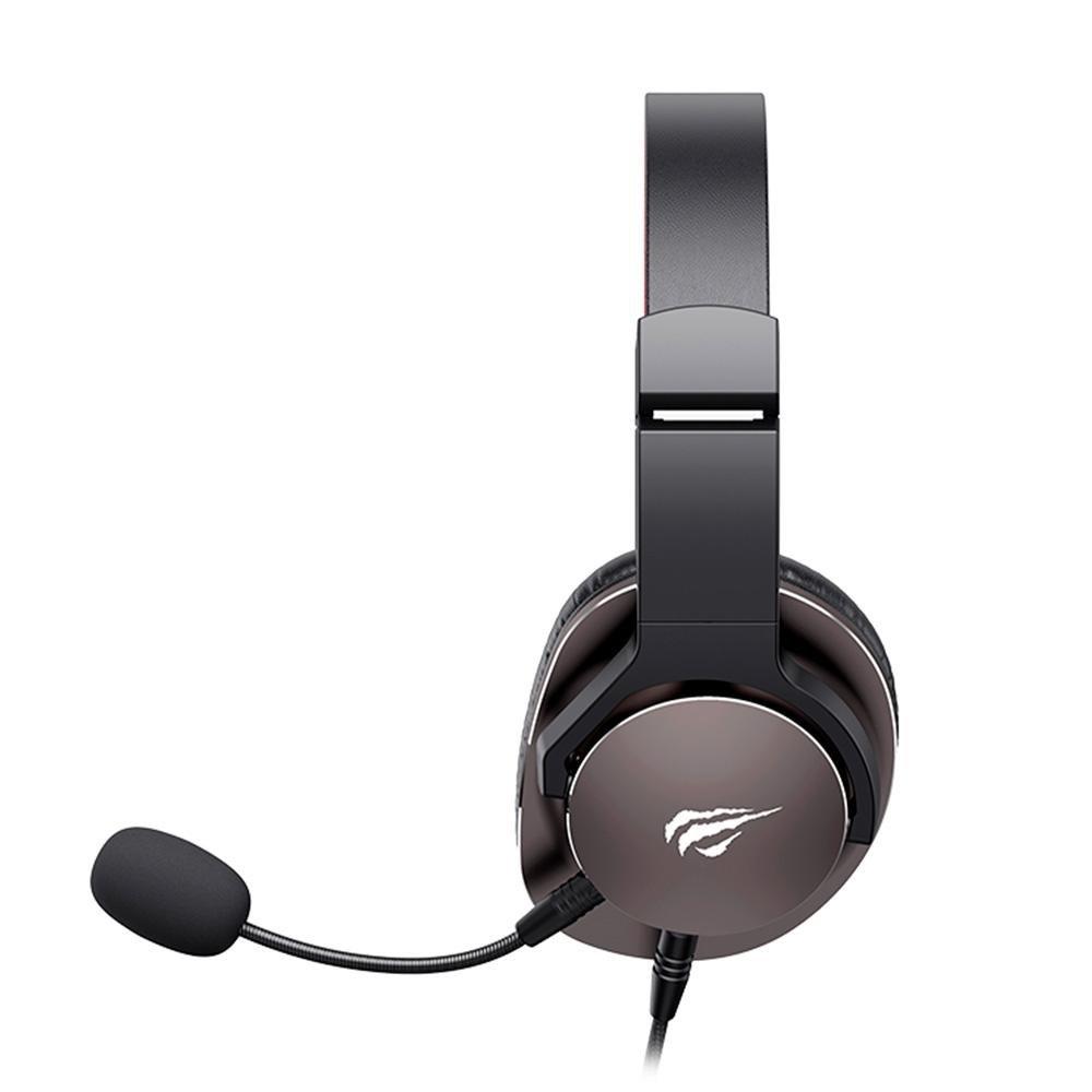 Miniatura Headset Gamer Havit Gamenote, 50mm, PS4, XBOX, Preto e Vermelho - H2030S