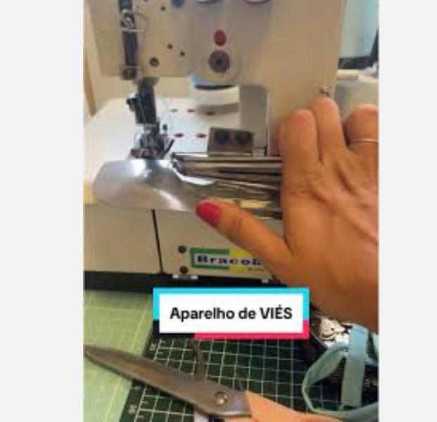 Galoneira Bracob 100% Nacional-3 Agulhas+ 1 Viés -110Volts