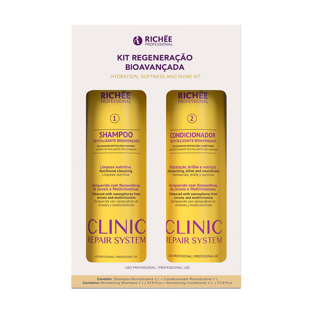 Miniatura Richée Professional Clinic Repair Kit - Shampoo + Condicionador Kit