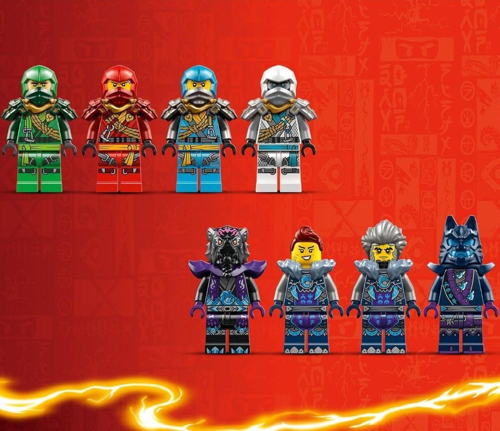 Ninjago Dojo Da Sombra Da Máscara Do Lobo - Lego 71813