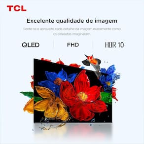 Miniatura Smart TV 43” TCL 43S5K QLED Full HD Google TV Wi-Fi