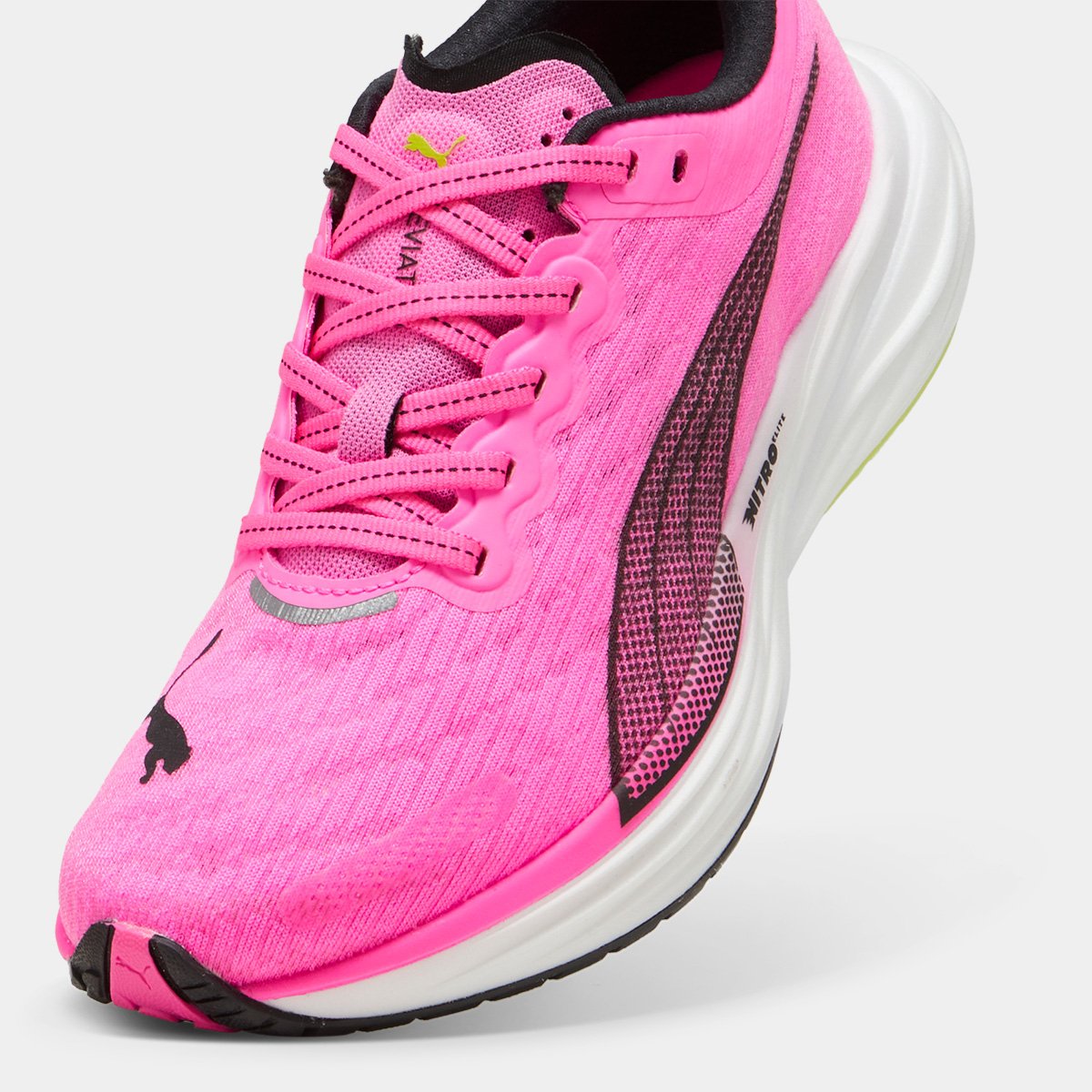 Tênis Puma Deviate Nitro 2 Feminino Rosa+Branco - 34
