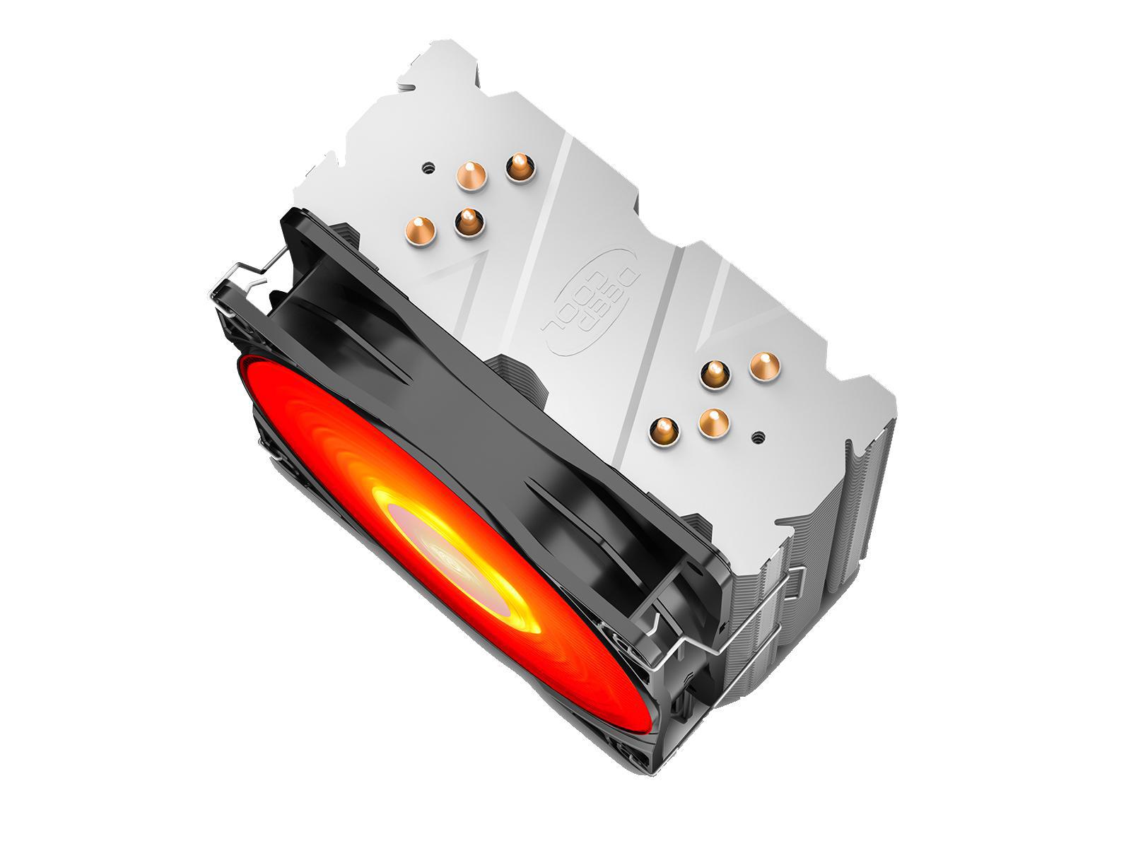Miniatura Cooler Processador Deepcool Gammaxx 400 V2 Led Vermelho Led - Dissipador - Pc - Cpu - Cooler - Deepcool