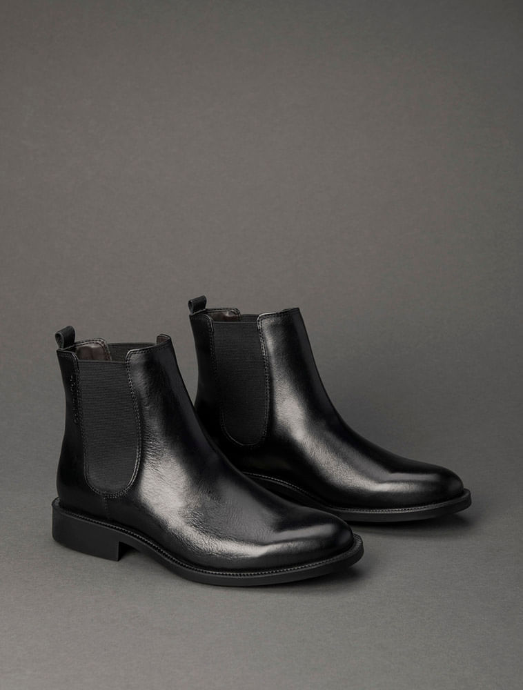 Miniatura Bota Masculina Chelsea Calvin Klein - Preto Bota Masculina Chelsea Calvin Klein Preto 37