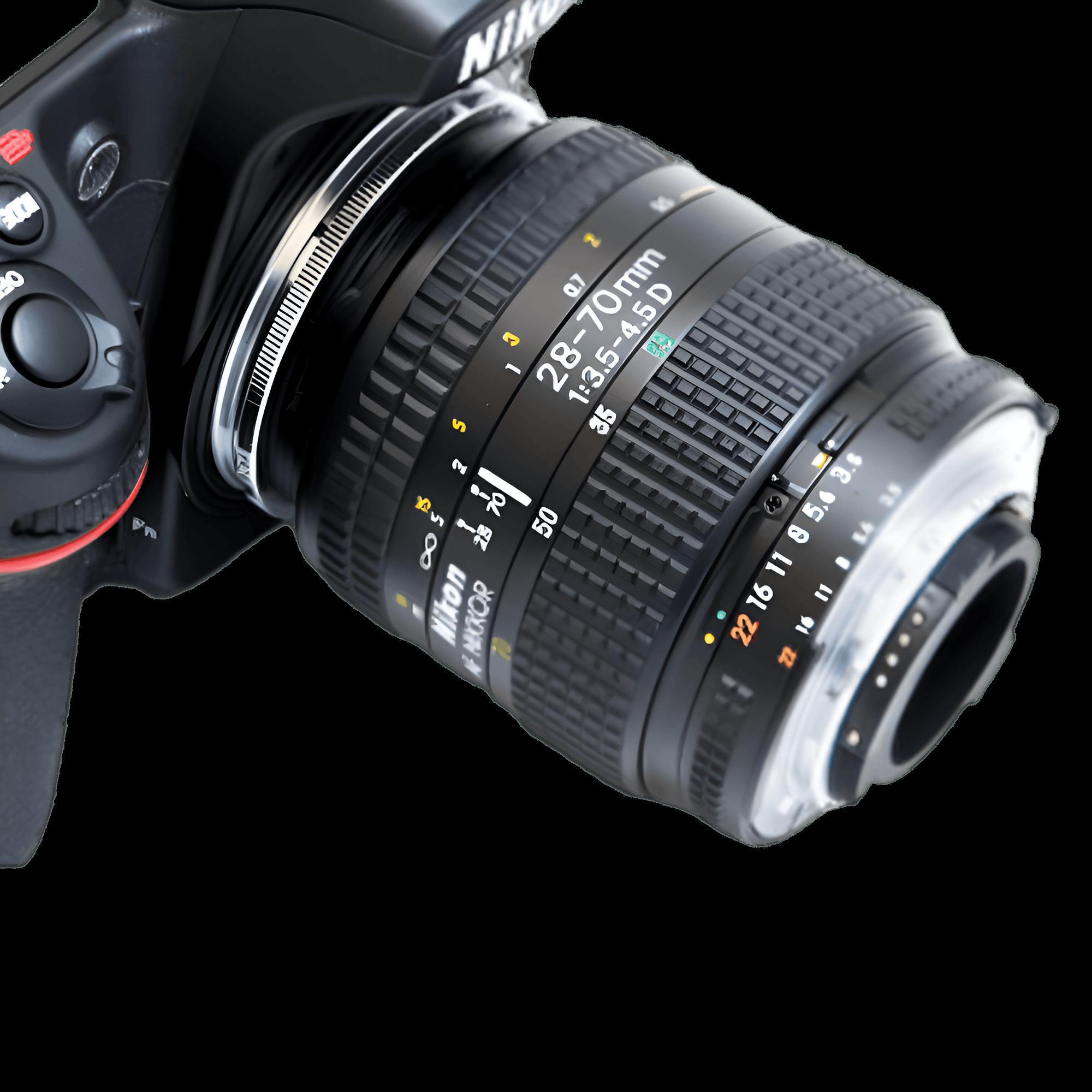 Miniatura Adaptador Reverso 72Mm Para Lentes E Câmeras Nikon F