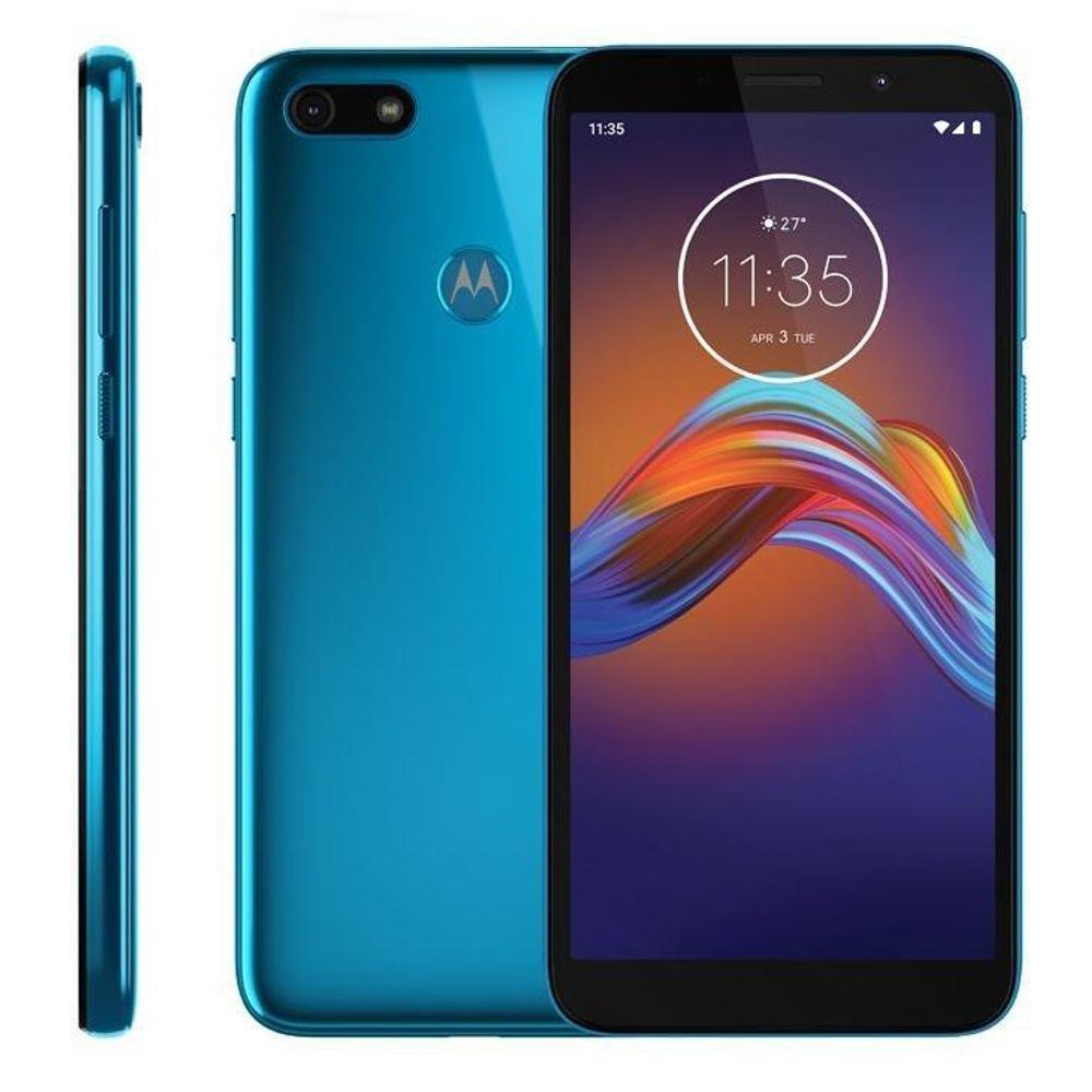Miniatura Smartphone Motorola E6 Play 5.5 32Gb Android 9.0 13Mp Azul