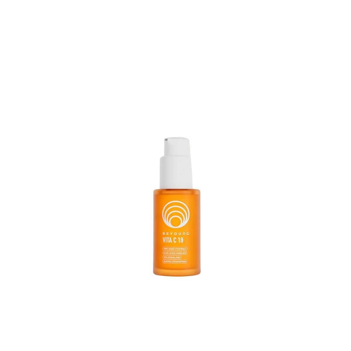 Miniatura Beyoung Vita C 18% De Nano Vitamina C 3% Esqualano Sérum 30M
