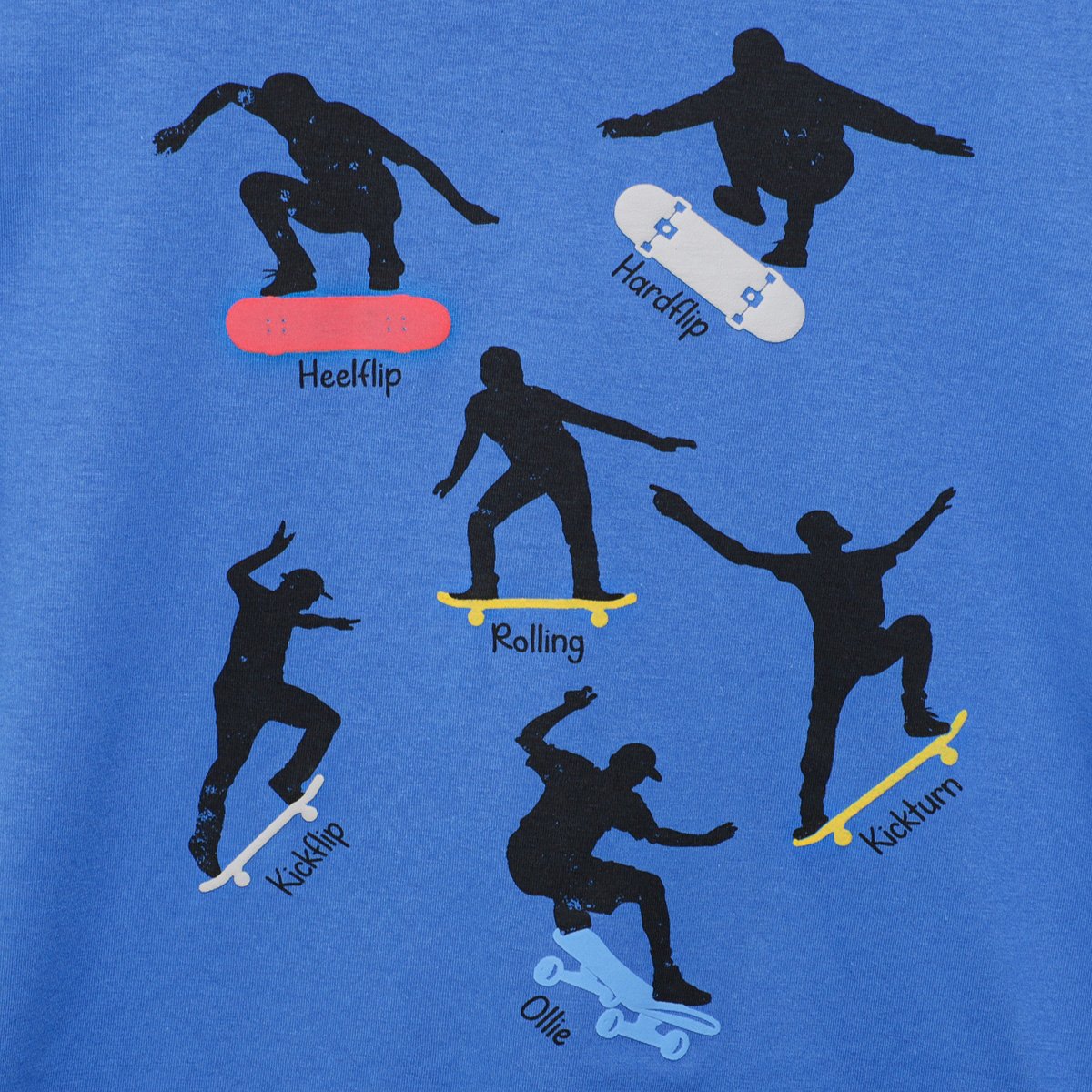 Miniatura Camiseta Infantil Kyly Skate Menino Azul - 4A