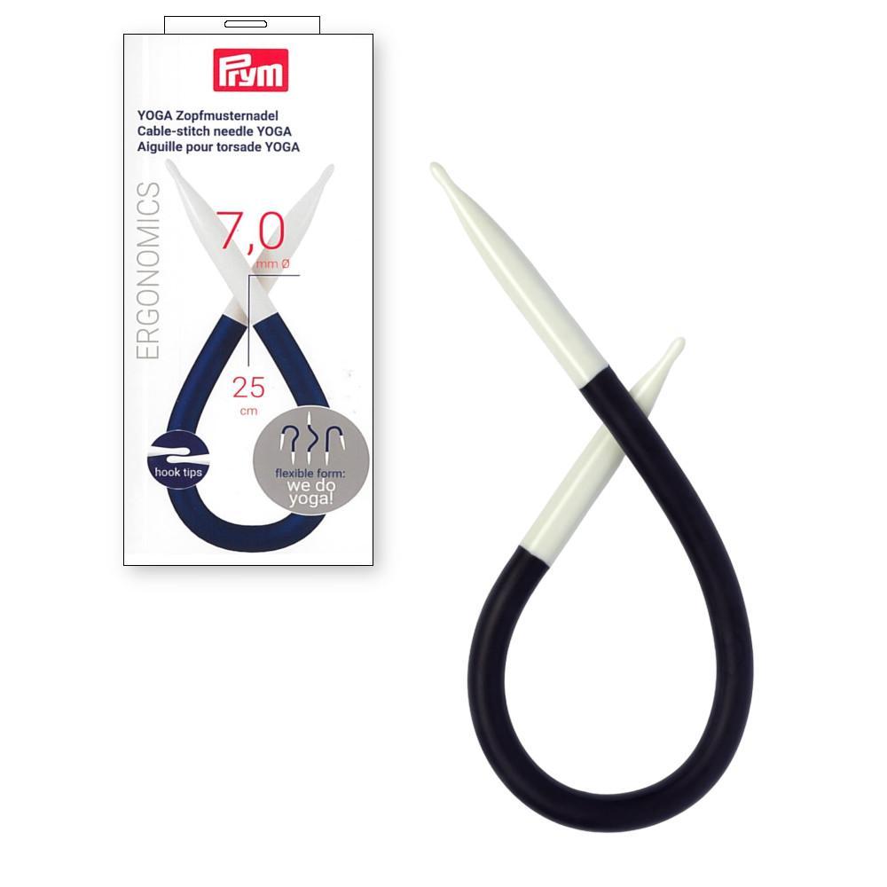 Miniatura Agulha Para Trança Yoga Flexível Prym Ergonomics 7.00Mm