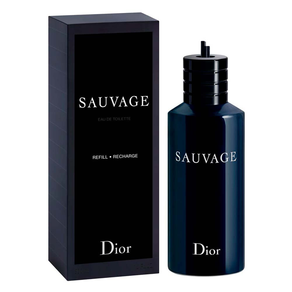 Miniatura Refil Sauvage Dior Perfume Masculino EDT 300ml
